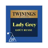 Thé Lady Grey TWININGS, 20 sachets, 40g