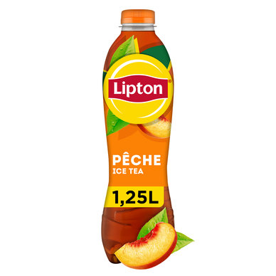 Boisson Thé Glacé Pêche - LIPTON ICE TEA - Bouteille 1,25L