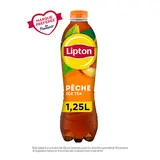Boisson Thé Glacé Pêche - LIPTON ICE TEA - Bouteille 1,25L