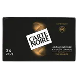 Café moulu CARTE NOIRE Classique N°7 - 3x250g - 750g