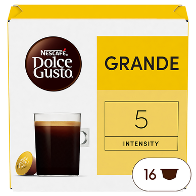 Café Capsules NESCAFE GRANDE N°5 - Brésil - Vietnam - compatible DOLCEGUSTO - x16