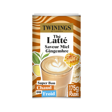 Thé vert latte miel gingembre TWININGS, 175g