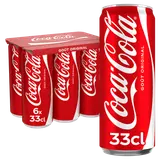Soda COCA-COLA Original - Pack canettes 6x33cl