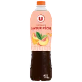 Boisson au thé glacé Saveur pêche - Bouteille 1l