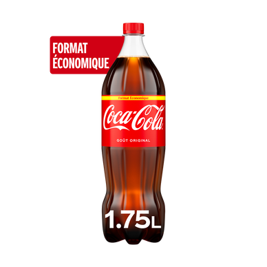 Soda COCA-COLA Original - Bouteille 1,75L