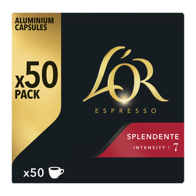 Café Capsules L'OR ESPRESSO SPLENDENTE N°7 - compatible NESPRESSO - x50
