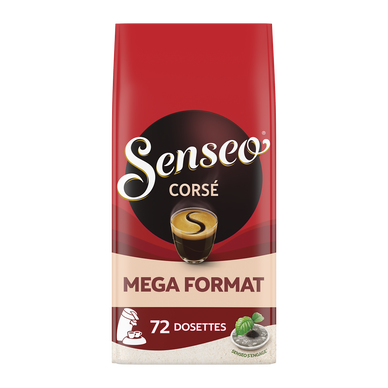 Café dosettes SENSEO corsé - compatible - x72