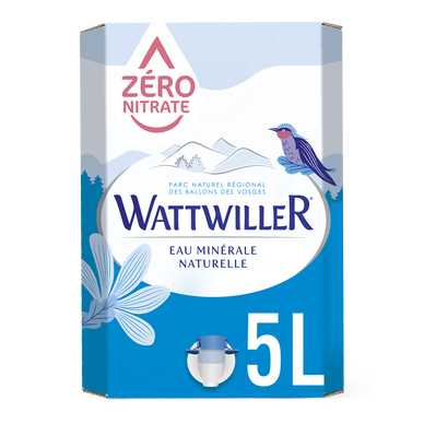 Eau minérale naturelle WATTWILLER 5L