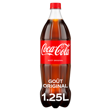 Soda COCA-COLA Original - Bouteille 1,25L