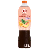 Boisson au thé Saveur pêche zéro, bouteille de 1,5l