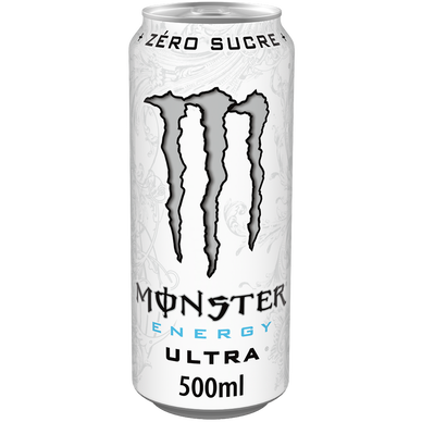 Boisson énergisante zéro sucre Ultra MONSTER - Canette 50cl