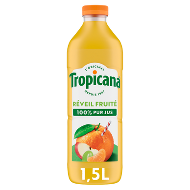 Pur jus Réveil Fruité TROPICANA, 1,5l