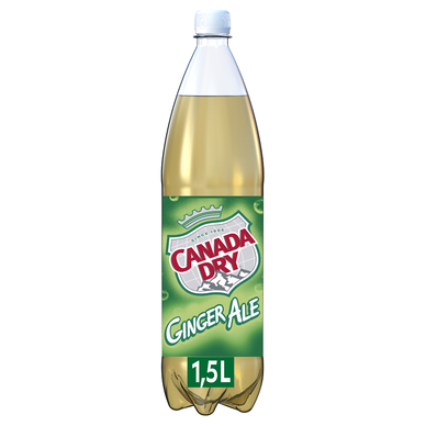 Soda Ginger Ale saveur gingembre CANADA DRY - la bouteille de 1,5L