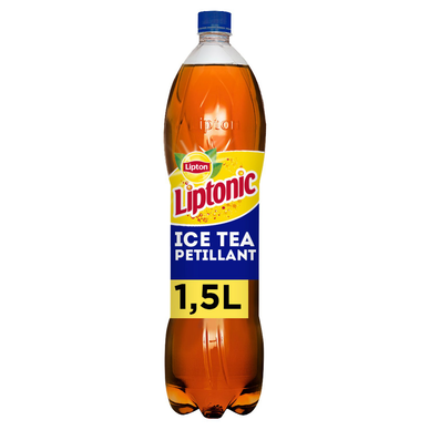 Boisson Gazeuse au Thé Glacé Citron Vert - LIPTONIC - Bouteille 1,5L