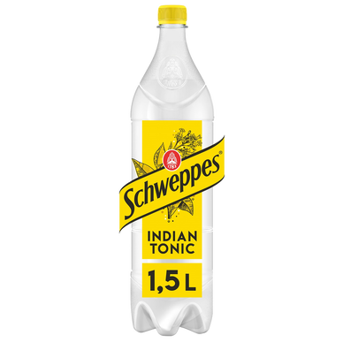 Soda Indian Tonic SCHWEPPES - la bouteille de 1,5L