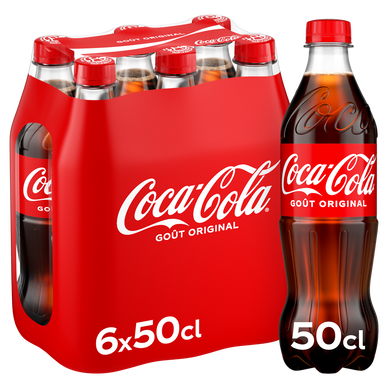 Soda COCA-COLA Original - Pack 6x50cl