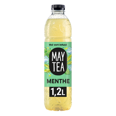 Thé glacé saveur Menthe MAYTEA - la bouteille d'1,2L