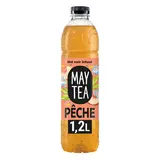 Thé glacé saveur Pêche MAYTEA - la bouteille d'1,2L