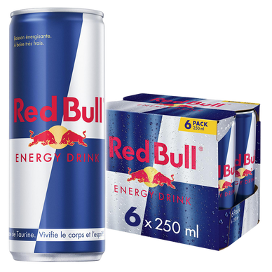 Boisson énergisante - RED BULL - 6x250ml