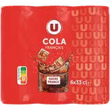 Soda Cola français - pack de 6 canettes de 33cl