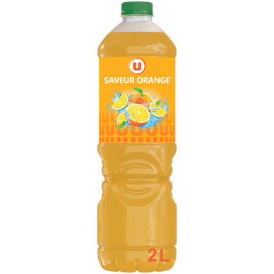 Boisson aux jus de fruits à base de concentrés, aromatisée orange 2L
