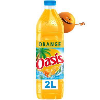 Boisson aux fruits Orange OASIS - la bouteille de 2L