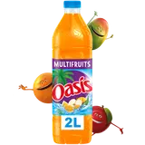 Boisson Multifruits OASIS - la bouteille de 2L