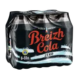 Soda BREIZH COLA zéro, pack bouteille 6x33cl