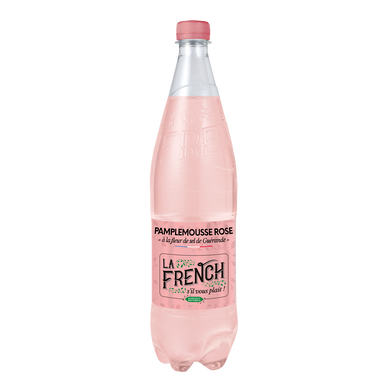 Boisson gazeuse pamplemousse rose La French S'il Vous Plaît 1L