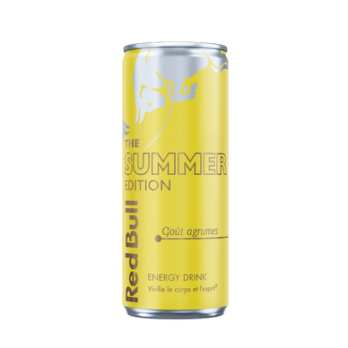 Boisson énergisante goût agrumes RED BULL The Summer Edition 250ml