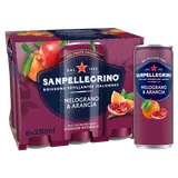 Boisson gazeuse SANPELLEGRINO aromatisée Melograno & Arancia 6x33cl