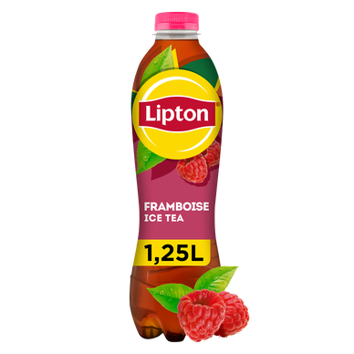 Boisson Thé Glacé Framboise - LIPTON ICE TEA - Bouteille 1,25L