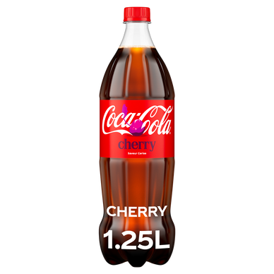 Soda Cerise Cherry COCA-COLA - Bouteille 1,25L