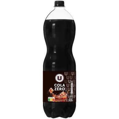 Boisson Soda zéro sans sucre, bouteille 1,5L
