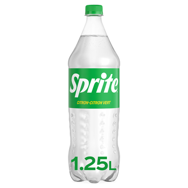 Soda Citron Citron vert SPRITE - Bouteille 1,25L