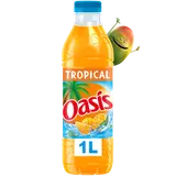 Boisson aux fruits Tropical OASIS - la bouteille de 1L