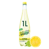 Eau gazeuse aromatisée citron/citron vert BADOIT BULLES DE FRUITS - 1l