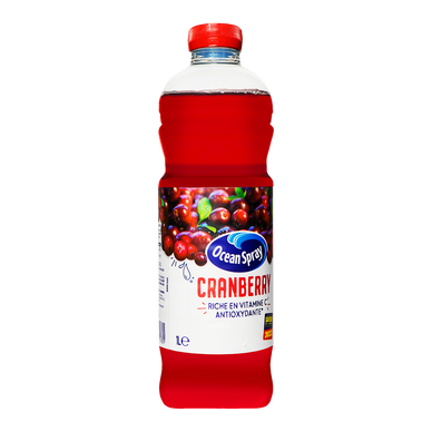 Boisson jus de cranberry classic OCEAN SPRAY, Bouteille 1L