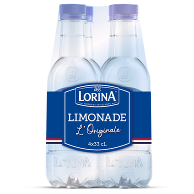 Limonade artisanale LORINA Artisanal Artisanale 4x33cl