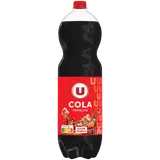 Boisson gazéfiée saveur cola avec sucre et édulcorant Pet 2L