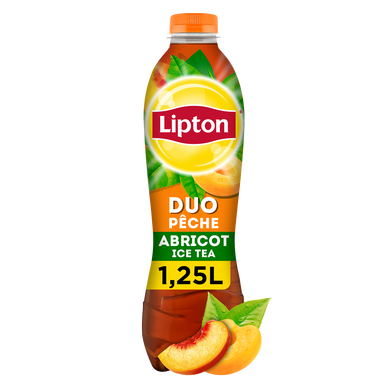 Boisson Thé Glacé Pêche Abricot - LIPTON ICE TEA - Bouteille 1,25L