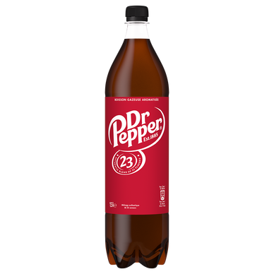 Soda Cola réduit en calories DR PEPPER - la bouteille de 1,5L