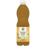 Boisson aux fruits Pomme / poire / fleur de sureau - Bouteille PET 1L