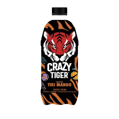 Boisson énergisante Crazy TIGER Tiki Mango 1L