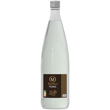 Tonic U Saveurs bouteille verre 75cl