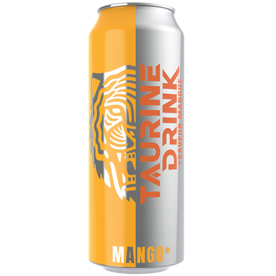 Boisson énergisante taurine WILD mangue canette 50cl