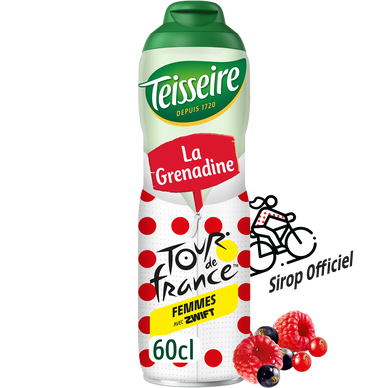 Sirop de Grenadine TEISSEIRE, bidon 60cl