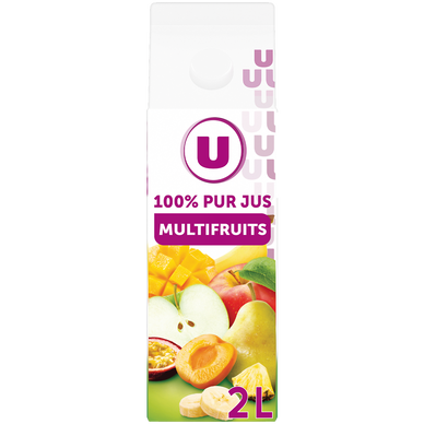 Pur jus multifruits  brique de 2l