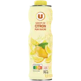 Sirop de citron  bidon de 75cl
