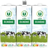Lait UHT écrémé - 6 briques de 1L